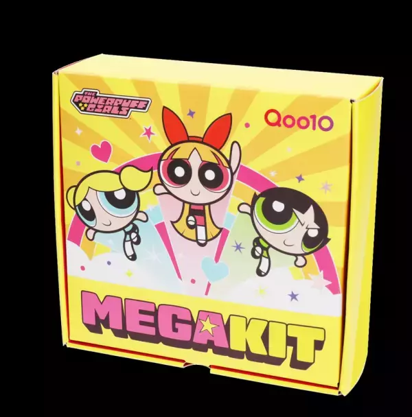 Qoo10「メガポ」の新キービジュアル公開！パワーパフ ガールズが夏のビューティーアイテムを“かわいくて最強”に楽しむ　メガポ期間：2026年7月1日(水)～7月9日(木)