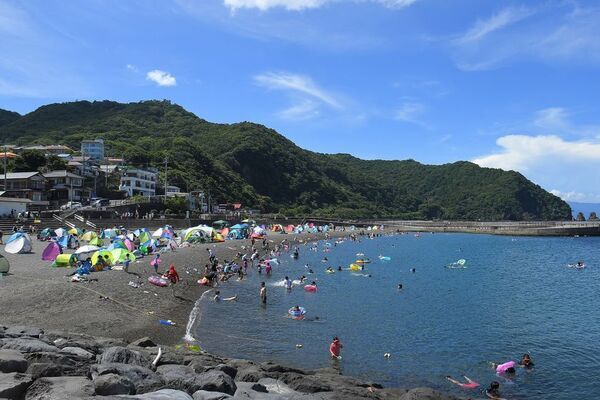 「海×温泉」で大満足！海水浴場が7月18日(土)オープン！特徴ある3カ所の海水浴場で大人から子どもまで夏を満喫