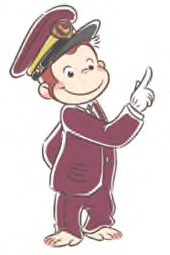 おさるのジョージ×はんきゅうコラボレーション企画「出発！うきうきジョージトレイン」大阪・宝塚・東京 新橋のホテルで「おさるのジョージ×阪急電車」コラボフードを販売します