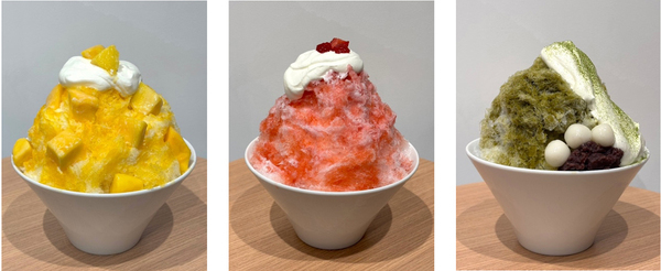 タイムアウトマーケット大阪に、夏限定のスイーツショップ2店舗が出店。「ウェスティンホテル大阪」の「オニクリシフォン」ポップアップストアと、「カヌレと、かき氷。」がオープン。