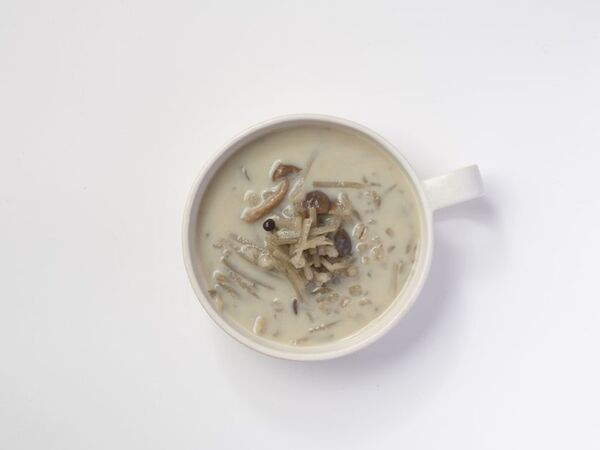 大食いタレント・ギャル曽根が具沢山の食べるスープ「あじかんごぼう RESET SOUP」を実食！コラボYouTube動画を公開