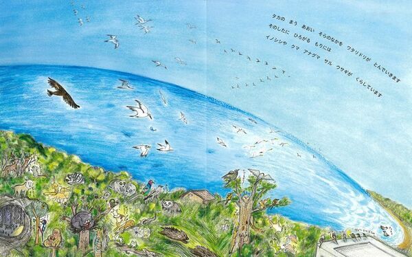 123種類の生き物を通して“地球はみんなのおうち”を描く　近藤薫美子の新刊絵本『みんなのおうち』を7/16に発売
