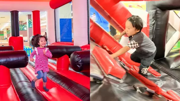 【国内最大級の室内遊園地に、最長18メートルのアスレチックふわふわが登場！】ふわふわデザインコンテストやハイパー縁日など、夏休み限定イベントを7月18日(土)より開催