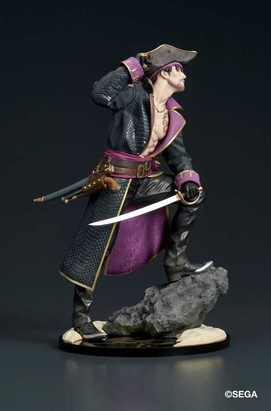 大人気ゲーム「龍が如く8外伝 Pirates in Hawaii」より、“キャプテン真島(真島吾朗)”がPVC製スタチューでフィギュア化！2026年12月発売予定。
