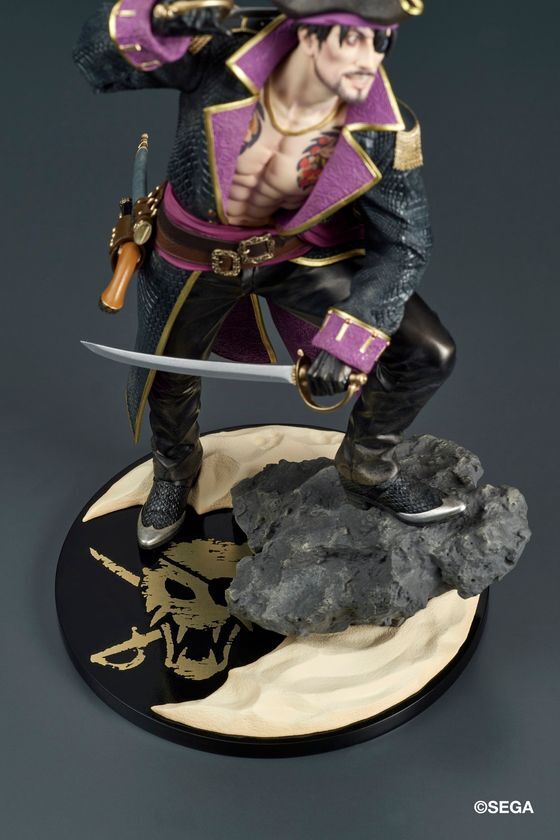 大人気ゲーム「龍が如く8外伝 Pirates in Hawaii」より、“キャプテン真島(真島吾朗)”がPVC製スタチューでフィギュア化！2026年12月発売予定。