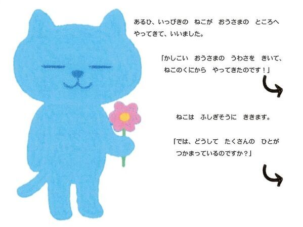 第29回えほん大賞・絵本部門 優秀賞受賞作　『かしこいねこと100にんのおうさま』8/1発売