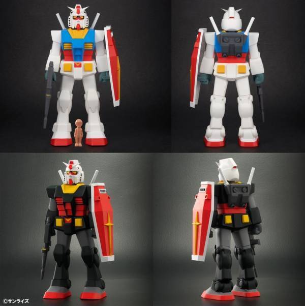 「ガンダムシリーズ」のレトロ系ソフビ企画が始動！