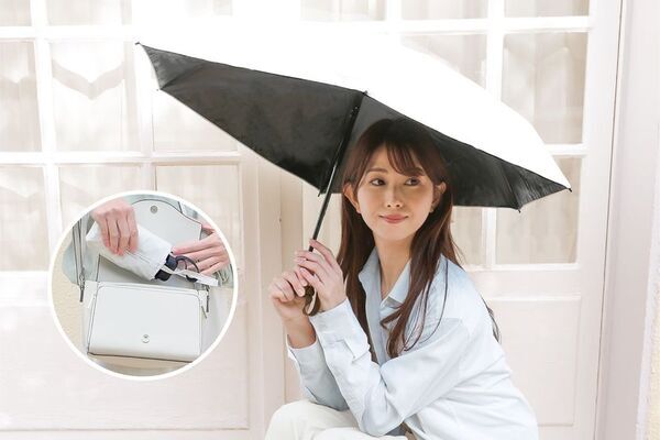 【本格的な猛暑シーズンに備えて】頭部表面温度を最大24.1℃低減、“熱を逃がす”放射冷却素材「ラディクール」を採用した晴雨兼用日傘『rcp』、全8タイプを展開