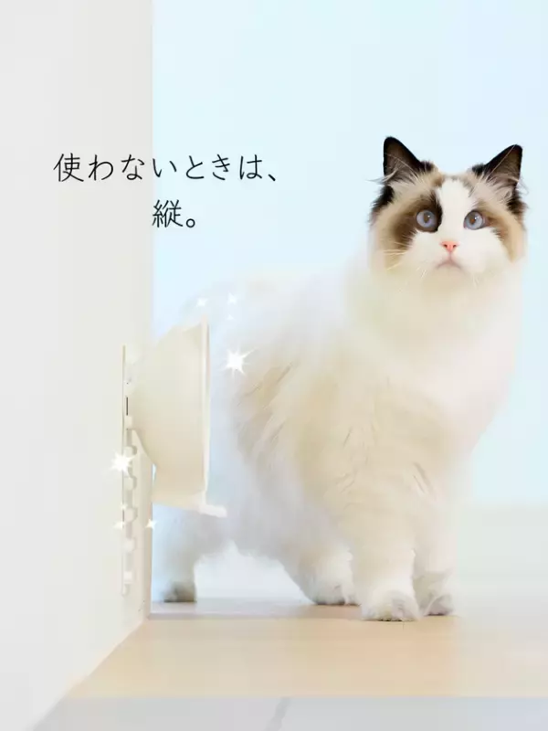 愛猫の「食べる」をもっと自然に、心地よく。プラセス × ナラネコ 共同開発の壁付け猫用フードボウル『Cat Fit Bowl』誕生！