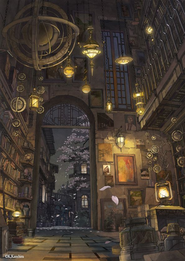 人気アニメで美術設定を手がけた背景デザイナー・金平和茂新作版画発表展を開催