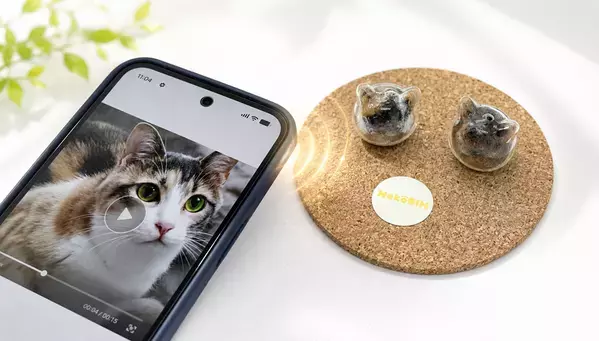 触れる温もり、かざせばあの姿。世界に一つ『ペット愛毛ケース』ねこビン発売！