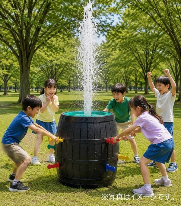 昼は水遊び、夜は音と光のエンターテインメント！夏の暑さを吹き飛ばす『KEYAKIHIROBA MUSIC FOUNTAIN SHOW～音と光の噴水ショー～』7月31日から開催