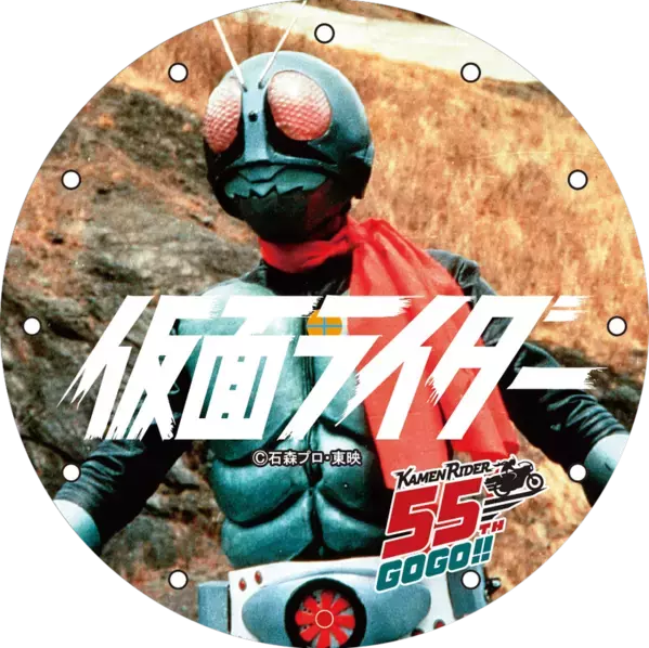 仮面ライダー55周年記念！オリジナル音源を搭載した「音声目覚まし時計」が8月6日に一般発売開始！あの日の大興奮が今甦る