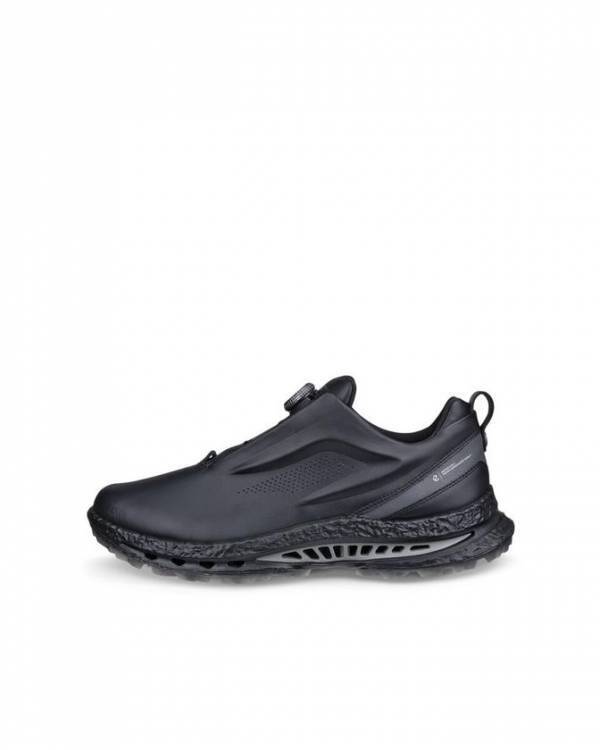 ECCO、プレミアムレザー×金属製BOA(R)搭載のゴルフシューズ「BIOM(R) C5 PREMIUM」を8月21日発売、税込59,400円　永井花奈プロら日本人3名も愛用するECCO GOLFの最高峰モデル