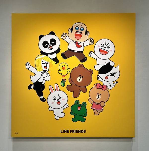 【初開催】人気スタンプ「LINE FRIENDS」のアート展を伊勢丹新宿店で開催中。個性豊かなLINE FRIENDSの仲間たちがインテリアアートとして新たな魅力を発信。