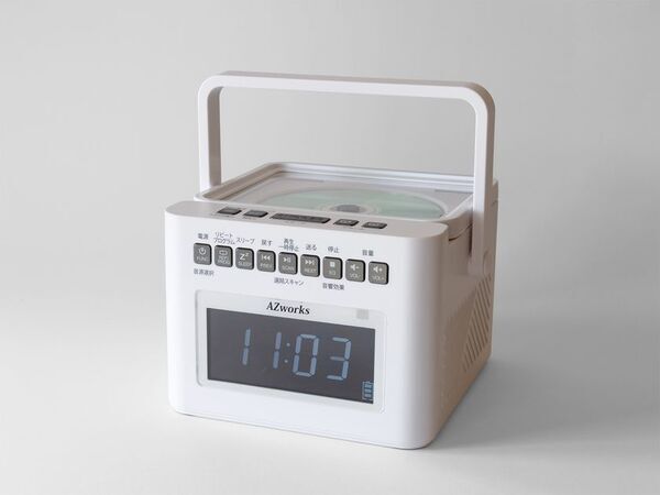 CDを「買う推し活」から「朝・昼・夜に聴く推し活」へ　充電式CDクロックラジオ「CD-CLR4J」を本日8月18日発売
