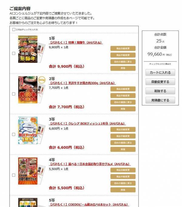 幹事さんの味方！「景品パーク」　AIが「景品選び」をもっとスマートに『AI景品コンシェルジュ』を大幅刷新し2026年9月1日より本格稼働