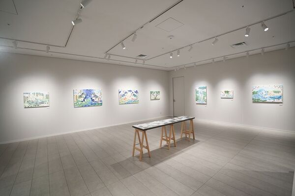 金田涼子 個展「うつろいの渚、こだます深山」開催中　大丸東京店で諏訪の自然・神話から生まれた新作を展示販売　LUCKY LOOPコラボ商品は完売