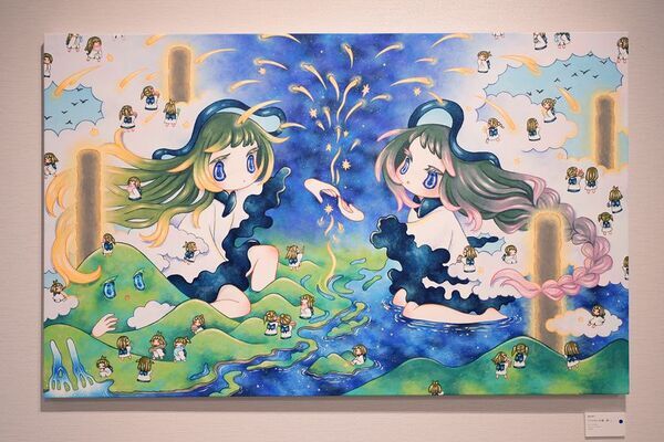 金田涼子 個展「うつろいの渚、こだます深山」開催中　大丸東京店で諏訪の自然・神話から生まれた新作を展示販売　LUCKY LOOPコラボ商品は完売