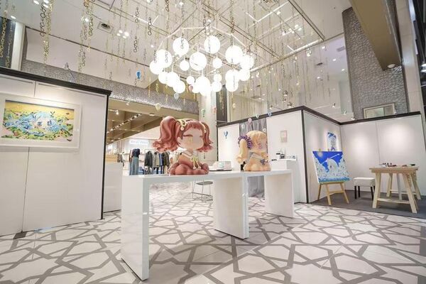 金田涼子 個展「うつろいの渚、こだます深山」開催中　大丸東京店で諏訪の自然・神話から生まれた新作を展示販売　LUCKY LOOPコラボ商品は完売