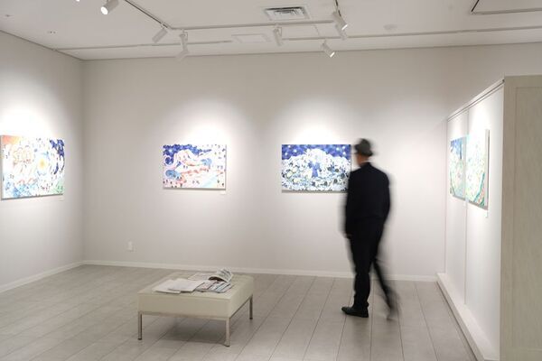 金田涼子 個展「うつろいの渚、こだます深山」開催中　大丸東京店で諏訪の自然・神話から生まれた新作を展示販売　LUCKY LOOPコラボ商品は完売