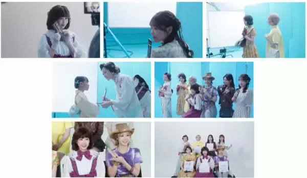 9月13日「明治ミルクチョコレート」発売100周年！FRUITS ZIPPERが100周年特別TVCMに出演。大正レトロ、昭和アイドル、平成ギャルなど各時代を彩るルックで登場！新CM・メイキング・インタビュー先行カット公開！中森明菜、森高千里、五木ひろし、大黒摩季、小林幸子ら超豪華12組のアーティストが夢の共演！99周年を盛大に締めくくる！“Melody of meiji”スペシャル動画も公開