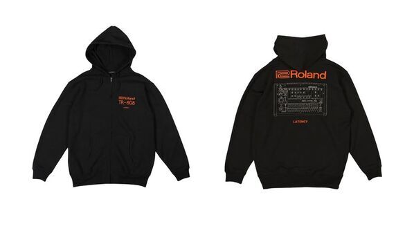 ローランドとLATENCYのコラボによるアパレルを発売