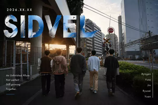 5人組メンズパフォーマンスグループ「SIDVEL」始動　“ファンと人生を歩む相棒に”をコンセプトに、未完成の5人が描く物語