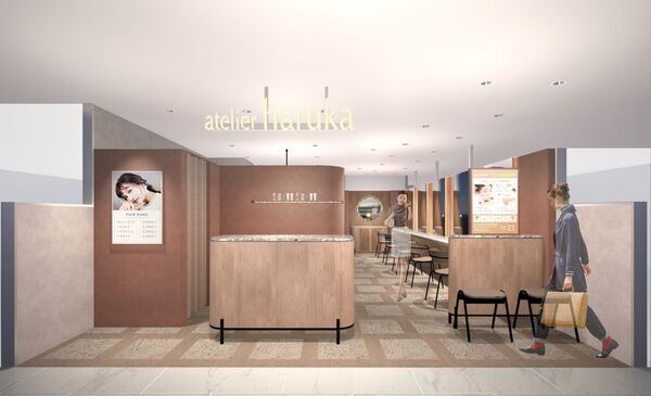 JR線・東京メトロ丸ノ内線 荻窪駅直結！ヘアメイク・眉カット・まつげパーマを提供する『アトリエはるか ルミネ荻窪店』が9/10(木)オープン！