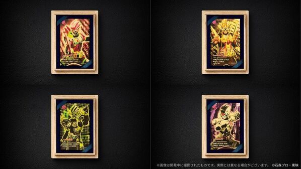 『仮面ライダーエグゼイド』放送開始10周年記念　純金カードと1g純金立像を10月2日より数量限定で販売