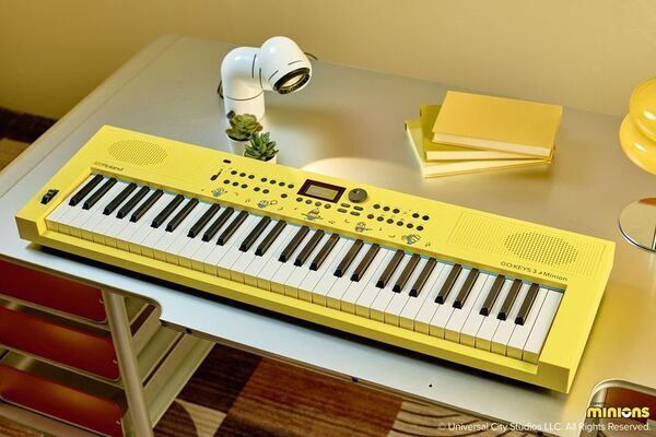 人気キャラクター「ミニオン」と音楽を楽しめるキーボード『GO:KEYS 3 Minion』を発売