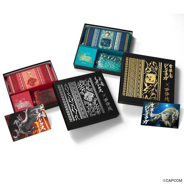 「モンスターハンター」シリーズと「西陣織」がコラボした長財布が登場！お出かけのオトモに最適な本革ミニ財布付き