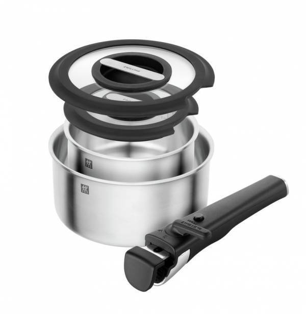 ツヴィリングブランド初の着脱式ハンドルシリーズ「ZWILLING UNLOCK」を10月7日(水)発売　鍋・フライパン本体のまま真空保存できる新発想のクックウェア