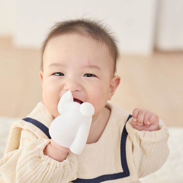 ベビーアイテムだからこそ「かわいい」ものを赤ちゃんの使いやすさにもこだわったスティッチとベイマックスが、赤ちゃんの小さな手にフィットする歯がためとなって登場
