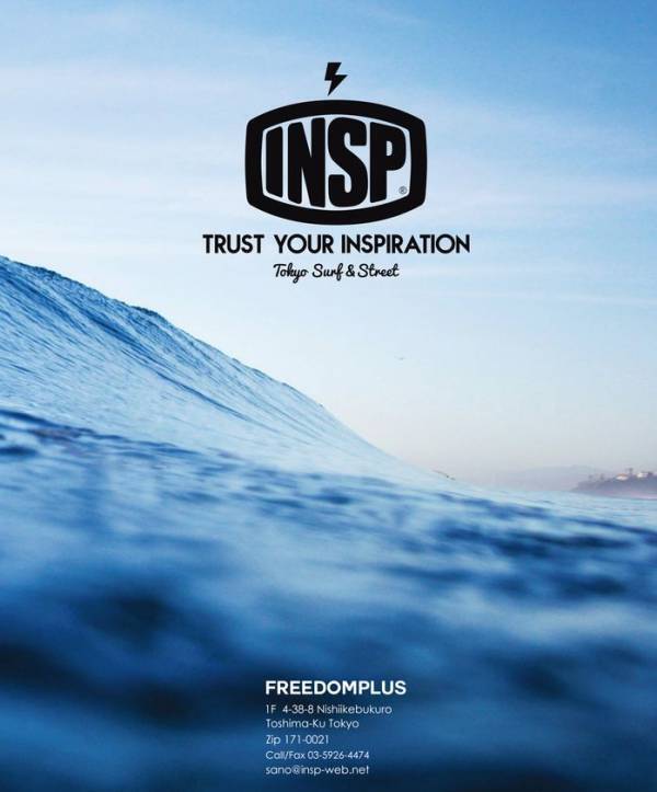 サーフブランド「INSP」が「T&C SURF」「TRANSPORTER」とそれぞれコラボした限定アイテムの予約販売を開始