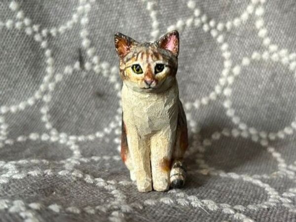 愛猫の写真から世界に一つの木彫りへ　人気彫刻家・はしもとみお氏のワークショップが【kiondひろしま】で初開催