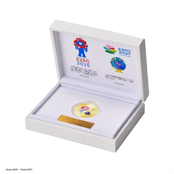 ミャクミャク＆トゥンクトゥンクの金貨が登場ふたつの万博をつなぐスペシャルデザイン！