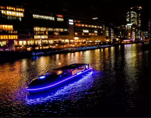 大阪のEV(電気)船で船上ビアホールを10月22日に開催　30名限定、ジャズの生演奏と夜景を楽しむ