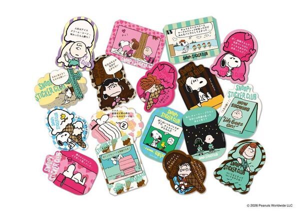 「SNOOPY STICKER CLUB -I LIKE... ICE CREAM-」大阪で好評を博した体験型イベントが10月7日(水)よりＫＩＴＴＥ名古屋で開催