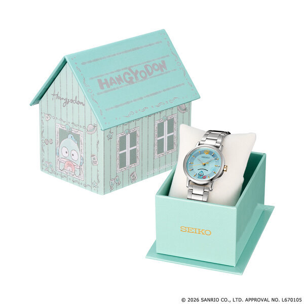 ハンギョドンとセイコーのコラボレーションウオッチが登場！こちらを見つめるハンギョドンとお友だちの“さゆり”に癒される♪