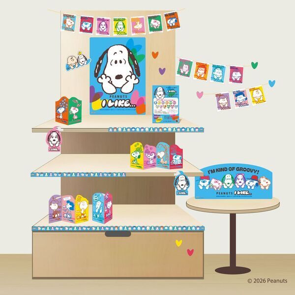 全国約1,300店舗が参加！「PEANUTS売場づくりコンテスト2026」10月2日より順次開催