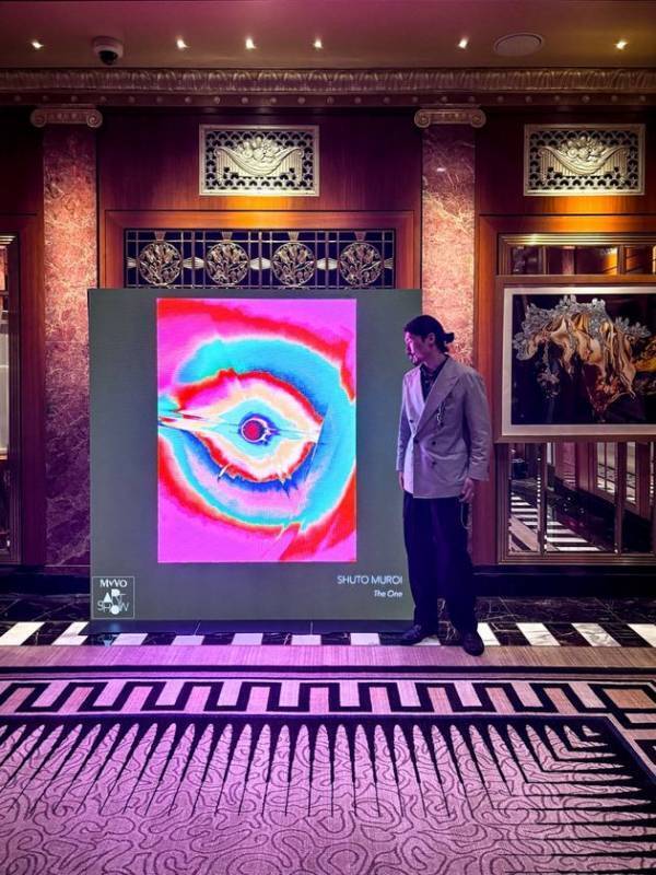 写真家shuto muroi、NY現代アート展に出展　「ウォルドーフ・アストリア」で作品「The One」を展示