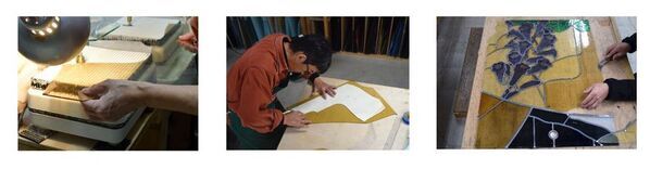 JR上野駅の大型ステンドグラス　平山郁夫原画・監修「昭和六十年春 ふる里・日本の華」新幹線改札内に移設し10月7日(水)から公開