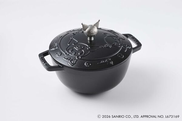 ハローキティ＆クロミをデザインした特別なストウブ「Wa-NABE(ワナベ)」が登場　「Staub × Sanrio characters」10月30日発売