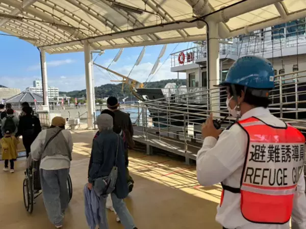 南海トラフ地震に備え、観光客とともに命を守る防災訓練を実施　10月17日(土)、淡路島・福良で一般参加型の避難訓練を開催