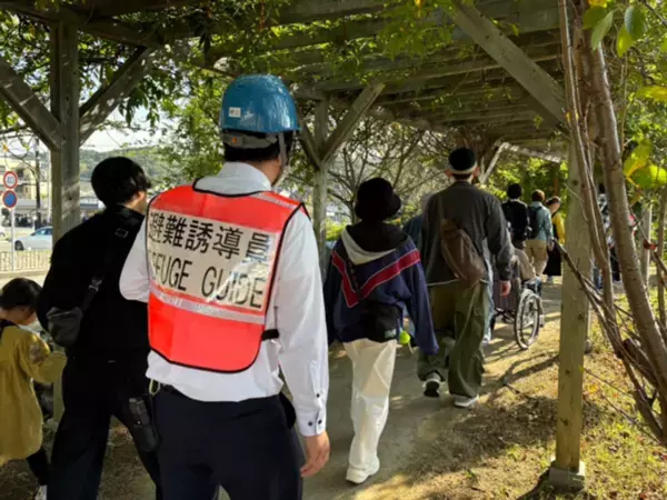 南海トラフ地震に備え、観光客とともに命を守る防災訓練を実施　10月17日(土)、淡路島・福良で一般参加型の避難訓練を開催