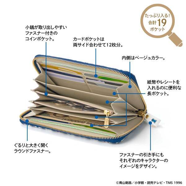 『名探偵コナン』と「浅草文庫(R)」がコラボレーション！熟練職人の技が光る、彩り豊かな型友禅の長財布