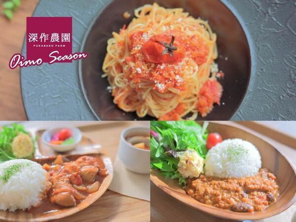 日本農業賞 大賞の深作農園、10月15日よりカフェで殿堂入りさつまいもや栄養価日本一トマトのランチを提供開始