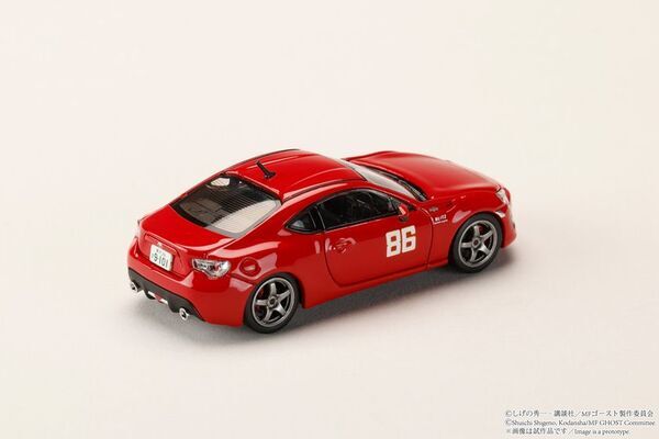 『MFゴースト』片桐 夏向のToyota 86を再現　1/64スケールミニカー2商品の受注受付を開始