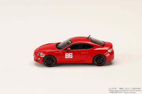 『MFゴースト』片桐 夏向のToyota 86を再現　1/64スケールミニカー2商品の受注受付を開始